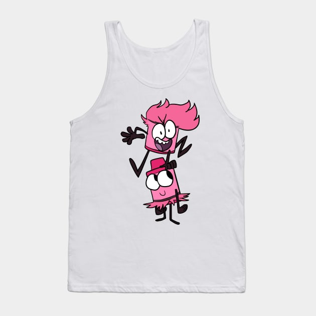 The Magenta Twins (From The Pastels) Tank Top by Jakeneutron